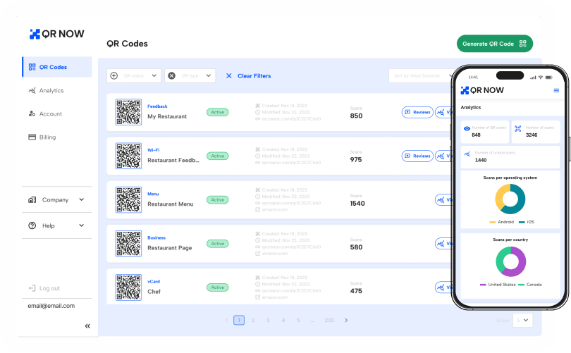 gerador de QR code
