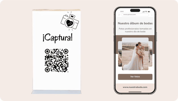 Código QR para galería de imágenes
