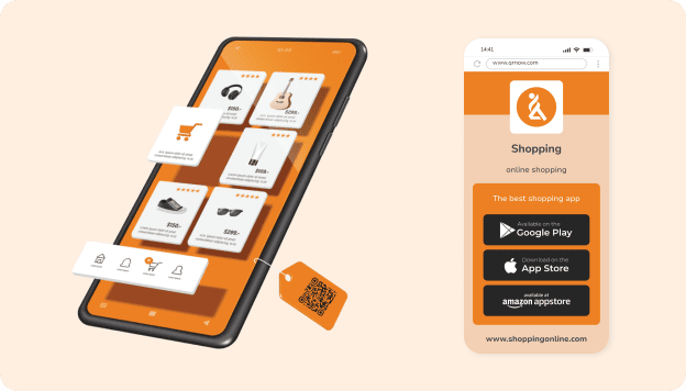 Code QR App Store