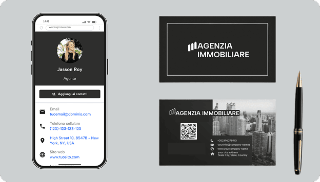 QR Code per Biglietto da Visita Digitale