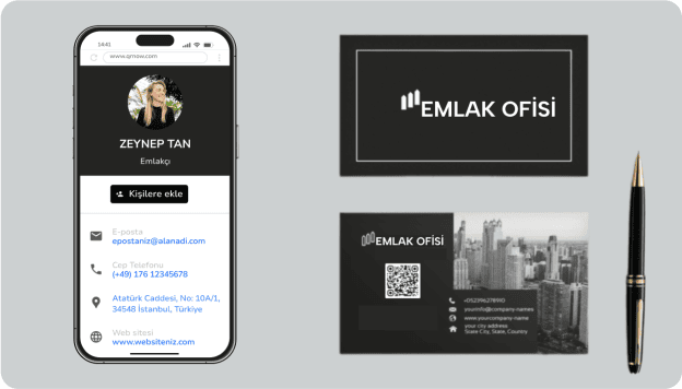 Dijital Kartvizit QR Kodu