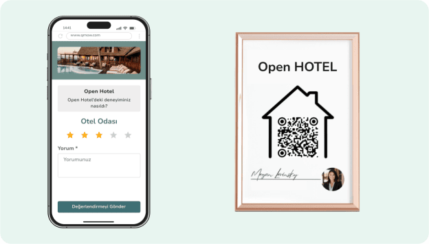 Geri Bildirim QR Kodu Geri Bildirim QR Kodu