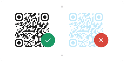 High contrast code background