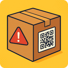 Qr code package scams