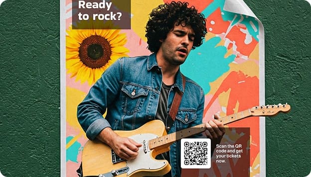 Concerts-and-festivals-qr-code-on-posters